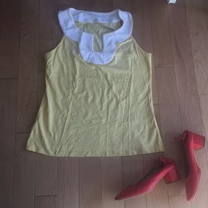 Summery colorblock tank NWOT